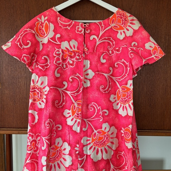 Milena Hawaii - vintage/retro tiki tropical Hawaiian/Polynesian muumuu dress - Picture 7 of 10